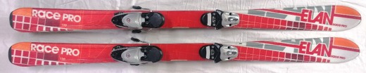 Bazarové dětské junior lyže Elan Race Pro Red 130cm