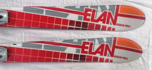 Bazarové dětské junior lyže Elan Race Pro Red 130cm