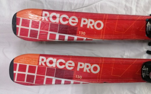 Bazarové dětské junior lyže Elan Race Pro Red 130cm