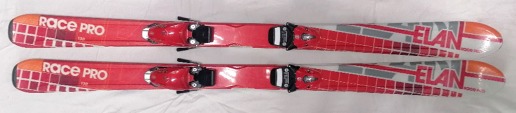 Použité dětské lyže Elan Race Pro Red 130cm